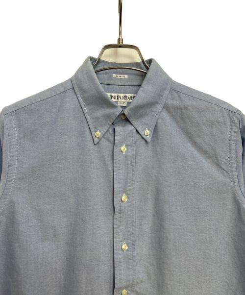 INDIVIDUALIZED SHIRTS（インディビジュアライズドシャツ）INDIVIDUALIZED SHIRTS (インディビジュアライズドシャツ) ボタンダウンシャツ スカイブルー サイズ:Lの古着・服飾アイテム