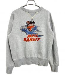 CARTOON TRAIL SPORTSWEAR（カートゥーントレイルスポーツウェア）の古着「スウェット」｜グレー