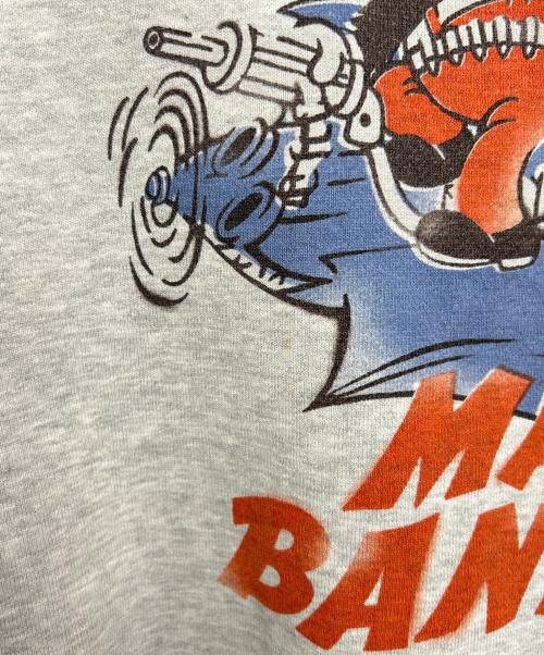CARTOON TRAIL SPORTSWEAR（カートゥーントレイルスポーツウェア）CARTOON TRAIL SPORTSWEAR (カートゥーントレイルスポーツウェア) スウェット グレー サイズ:Mの古着・服飾アイテム