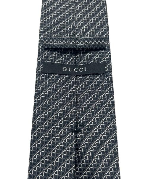 GUCCI（グッチ）GUCCI (グッチ) ネクタイ ブラック サイズ:なしの古着・服飾アイテム