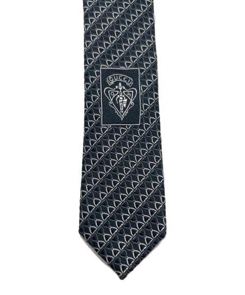 GUCCI（グッチ）GUCCI (グッチ) ネクタイ ブラック サイズ:なしの古着・服飾アイテム