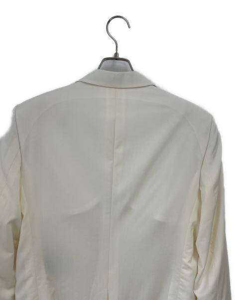-（-）- (-) テーラードジャケット ホワイト サイズ:不明の古着・服飾アイテム