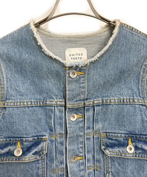 UNITED TOKYO（ユナイテッドトーキョー）UNITED TOKYO (ユナイテッドトーキョー) デニムジャケット インディゴ サイズ:1の古着・服飾アイテム