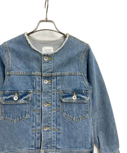 UNITED TOKYO（ユナイテッドトーキョー）UNITED TOKYO (ユナイテッドトーキョー) デニムジャケット インディゴ サイズ:1の古着・服飾アイテム