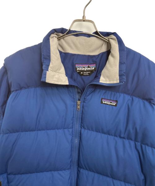 Patagonia（パタゴニア）Patagonia (パタゴニア) ダウンジャケット ブルー サイズ:Mの古着・服飾アイテム