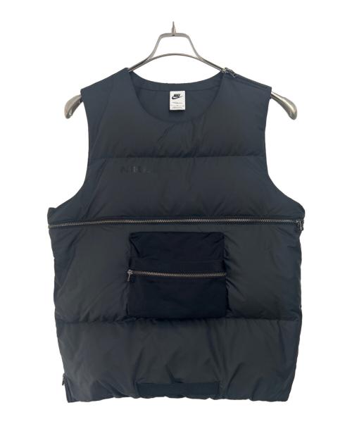 NIKE（ナイキ）NIKE (ナイキ) ダウンベスト ブラック サイズ:Lの古着・服飾アイテム