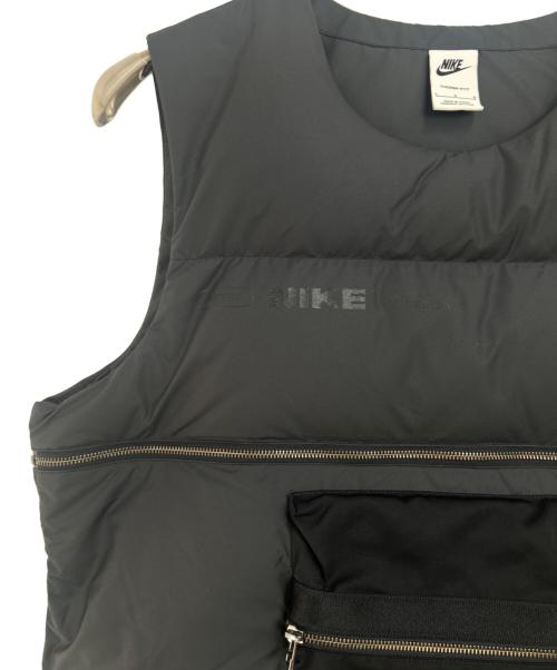 NIKE（ナイキ）NIKE (ナイキ) ダウンベスト ブラック サイズ:Lの古着・服飾アイテム