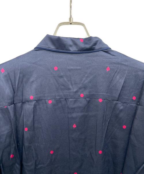 maxsix（マックスシックス）maxsix (マックスシックス) シルクドットシャツ ネイビー サイズ:L 未使用品の古着・服飾アイテム