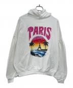 BALENCIAGAバレンシアガ）の古着「プルオーバーパーカー」｜ホワイト