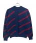 BALENCIAGA（バレンシアガ）の古着「ロゴニット」｜ネイビー
