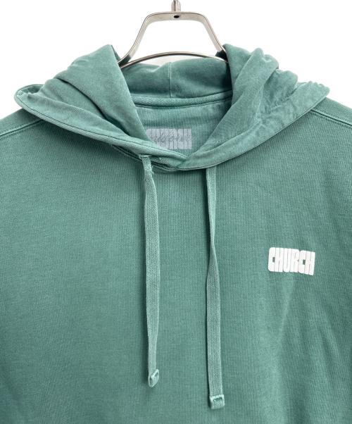 CHURCH（チャーチ）CHURCH (チャーチ) ARNOLD PARK STUDIO (アーノルドパークスタジオ) プルオーバーパーカー グリーン サイズ:M 未使用品の古着・服飾アイテム