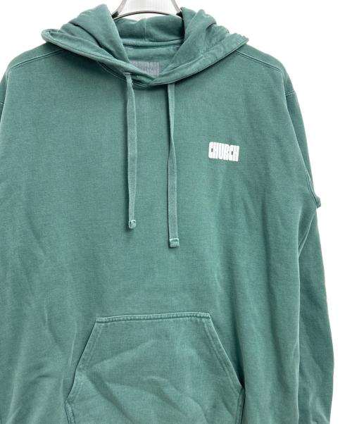 CHURCH（チャーチ）CHURCH (チャーチ) ARNOLD PARK STUDIO (アーノルドパークスタジオ) プルオーバーパーカー グリーン サイズ:M 未使用品の古着・服飾アイテム