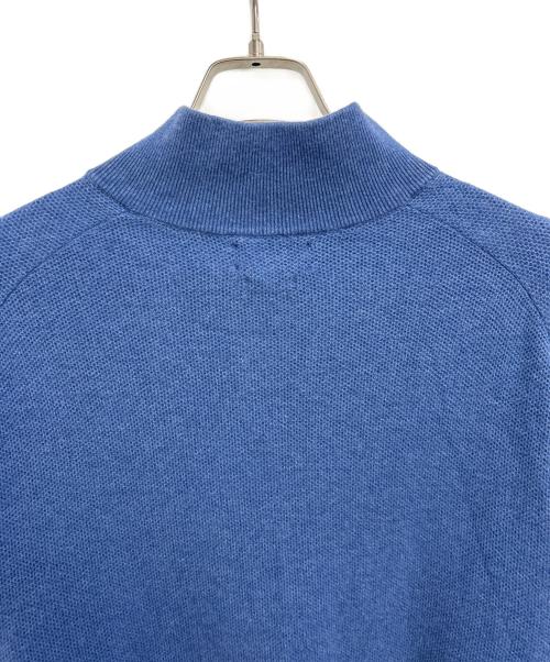 POLO RALPH LAUREN（ポロ・ラルフローレン）POLO RALPH LAUREN (ポロ・ラルフローレン) ハーフジップスウェット ブルー サイズ:Lの古着・服飾アイテム