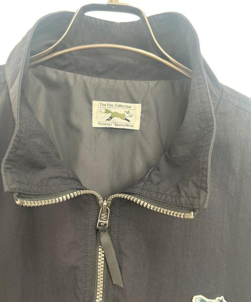 THE FOX（ザフォックス）THE FOX (ザフォックス) PENNEYS (ペニーズ) ナイロンスタンドブルゾン ブラック サイズ:Mの古着・服飾アイテム