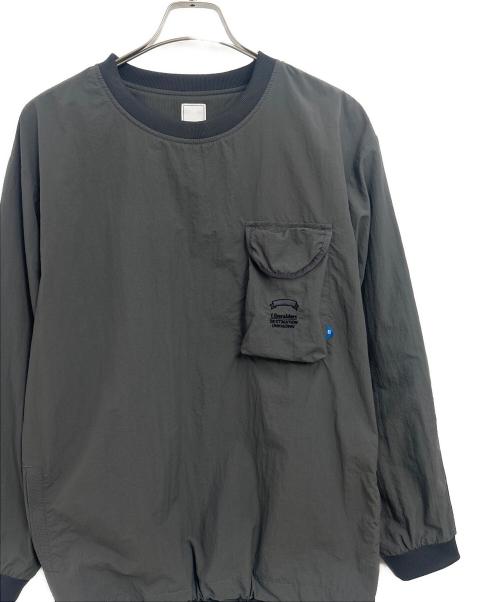 Liberaiders（リベレイダース）Liberaiders (リベレイダース) ナイロンチームプルオーバー グレー サイズ:Sの古着・服飾アイテム