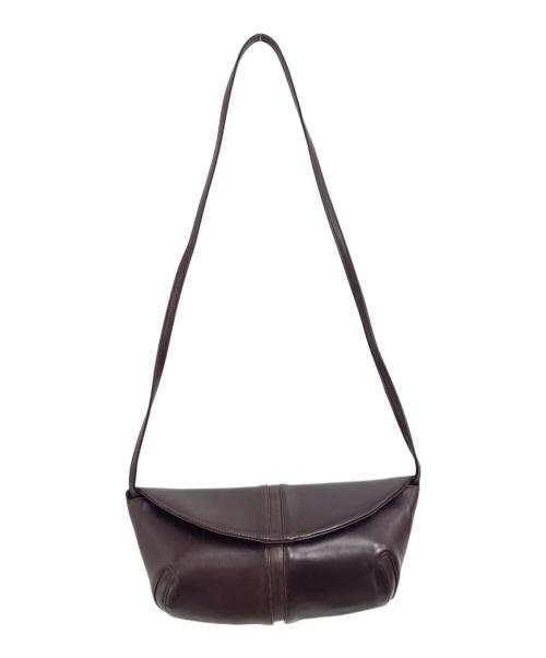 Sybilla（シビラ）Sybilla (シビラ) レザーショルダーバッグ ブラウンの古着・服飾アイテム