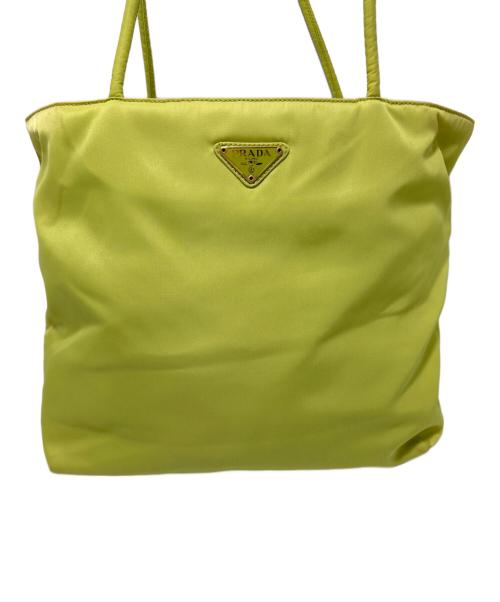 PRADA（プラダ）PRADA (プラダ) ショルダーバッグ 黄緑の古着・服飾アイテム