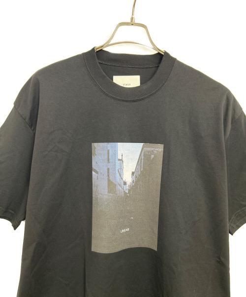 stein（シュタイン）stein (シュタイン) 半袖シャツ ブラック サイズ:Sの古着・服飾アイテム