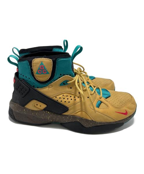 NIKE ACG（ナイキエーシージー）NIKE ACG (ナイキエージーシー) スニーカー カーキ×ブルー サイズ:30の古着・服飾アイテム