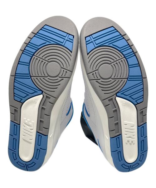 NIKE（ナイキ）NIKE (ナイキ) スニーカー ホワイト×ブルー サイズ:30 未使用品の古着・服飾アイテム