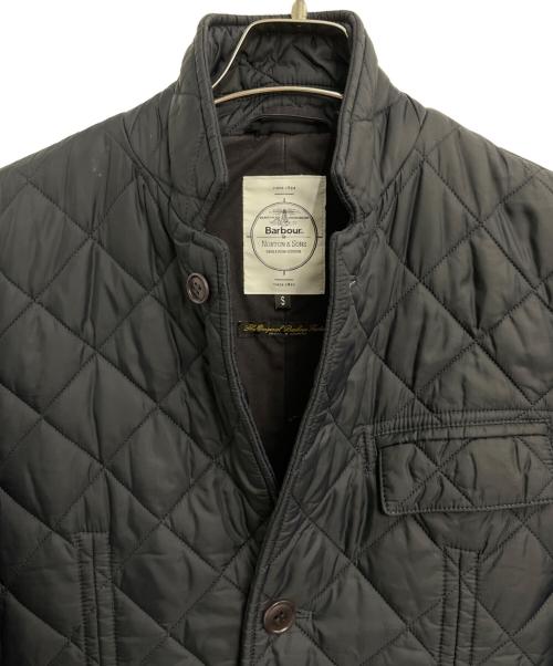 Barbour（バブアー）Barbour (バブアー) NORTON&SONS (ノートンアンドサンズ) キルティングジャケット ネイビー サイズ:Sの古着・服飾アイテム