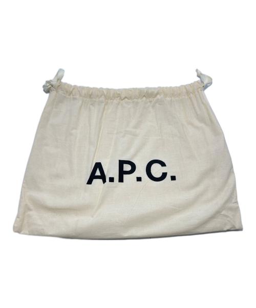 A.P.C.（アーペーセー）A.P.C. (アーペーセー) ハーフムーンショルダーバッグ ブラックの古着・服飾アイテム