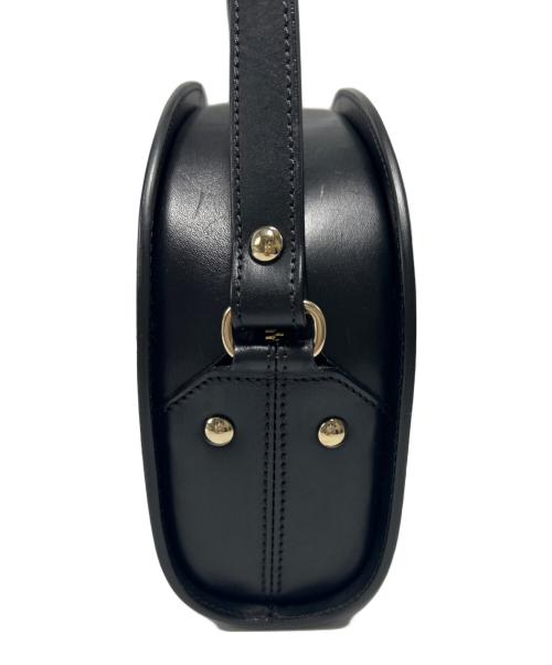 A.P.C.（アーペーセー）A.P.C. (アーペーセー) ハーフムーンショルダーバッグ ブラックの古着・服飾アイテム