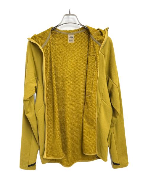 THE NORTH FACE（ザ ノース フェイス）THE NORTH FACE (ザ ノース フェイス) エクスペディショングリッドフリースフルジップフーディ イエロー サイズ:XLの古着・服飾アイテム