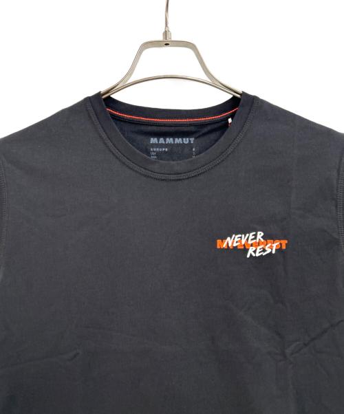 MAMMUT（マムート）MAMMUT (マムート) Tシャツ ブラック サイズ:M 未使用品の古着・服飾アイテム