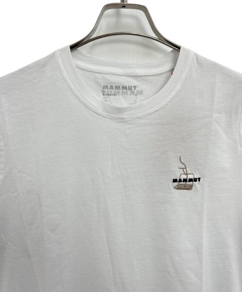 MAMMUT（マムート）MAMMUT (マムート) Tシャツ ホワイト サイズ:Mの古着・服飾アイテム