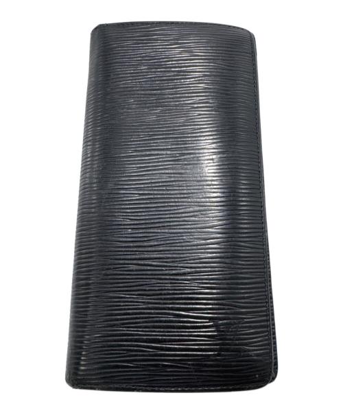 LOUIS VUITTON（ルイ ヴィトン）LOUIS VUITTON (ルイ ヴィトン) 長財布 ブラックの古着・服飾アイテム