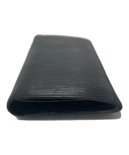 LOUIS VUITTON（ルイ ヴィトン）LOUIS VUITTON (ルイ ヴィトン) 長財布 ブラックの古着・服飾アイテム