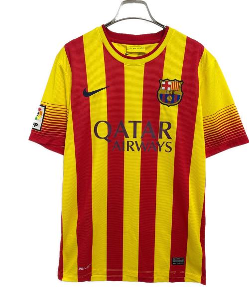 NIKE（ナイキ）NIKE (ナイキ) ゲームシャツ イエロー×レッド サイズ:Sの古着・服飾アイテム