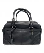 COACHコーチ）の古着「ミニボストンバッグ」｜ブラック