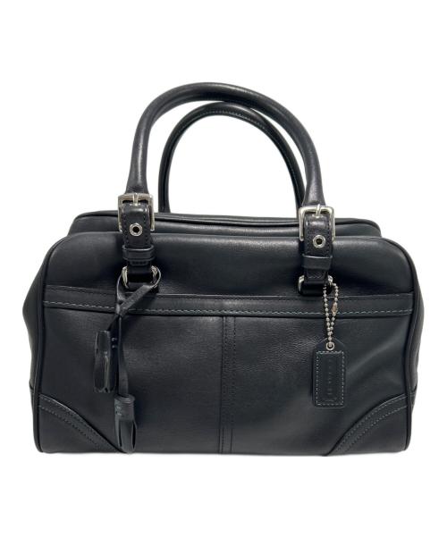 COACH（コーチ）COACH (コーチ) ミニボストンバッグ ブラックの古着・服飾アイテム