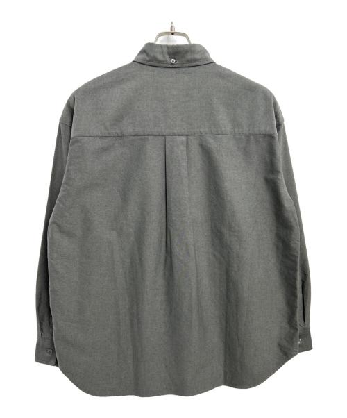 HUF（ハフ）HUF (ハフ) ロングスリーブシャツ グレー サイズ:Sの古着・服飾アイテム