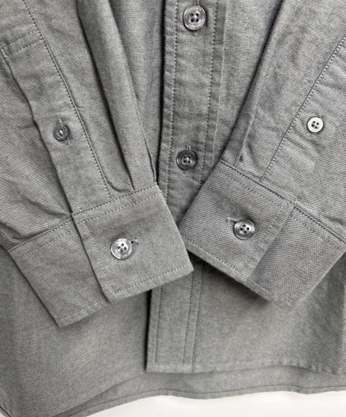 HUF（ハフ）HUF (ハフ) ロングスリーブシャツ グレー サイズ:Sの古着・服飾アイテム