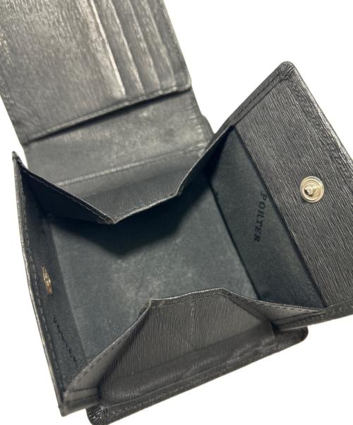 PORTER（ポーター）PORTER (ポーター) 2つ折り財布 ブラックの古着・服飾アイテム