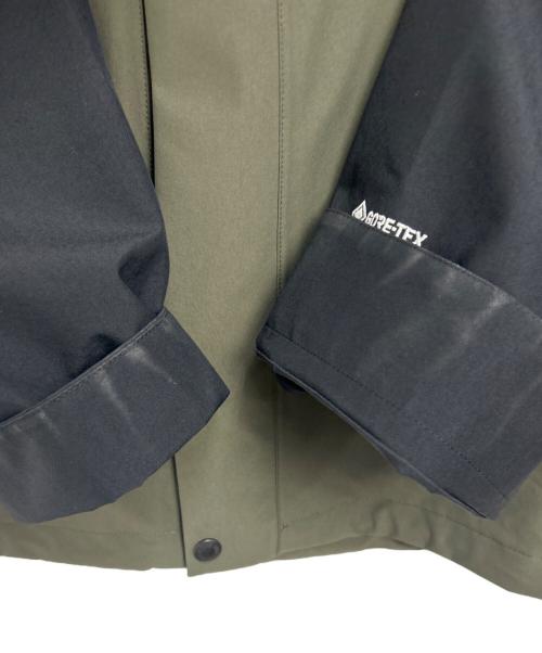 THE NORTH FACE（ザ ノース フェイス）THE NORTH FACE (ザ ノース フェイス) マウンテンジャケット オリーブ×ブラック サイズ:Lの古着・服飾アイテム