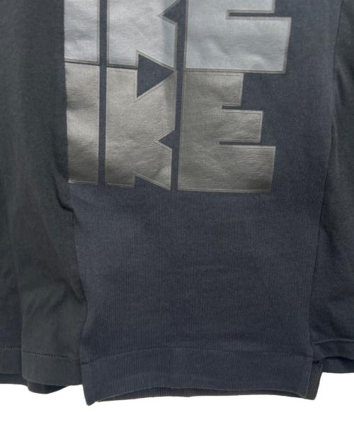 NIKE（ナイキ）NIKE (ナイキ) sacai (サカイ) 再構築ハイブリットTシャツ ブラック サイズ:Mの古着・服飾アイテム