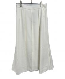 theory luxe（セオリーリュクス）の古着「ロングスカート」｜ホワイト