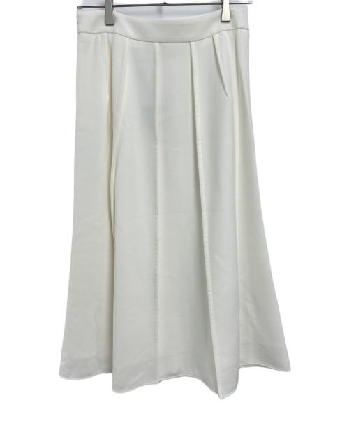 theory luxe（セオリーリュクス）theory luxe (セオリーリュクス) ロングスカート ホワイト サイズ:40 未使用品の古着・服飾アイテム