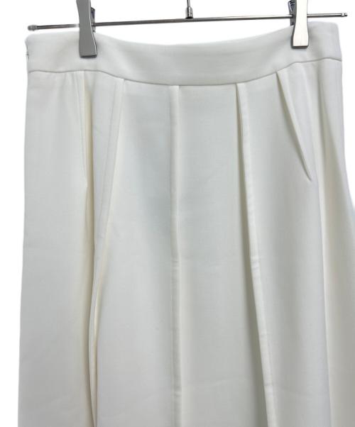 theory luxe（セオリーリュクス）theory luxe (セオリーリュクス) ロングスカート ホワイト サイズ:40 未使用品の古着・服飾アイテム