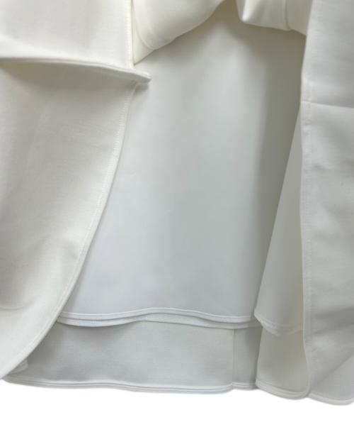 theory luxe（セオリーリュクス）theory luxe (セオリーリュクス) ロングスカート ホワイト サイズ:40 未使用品の古着・服飾アイテム