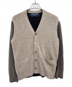 COMME des GARCONS HOMMEコムデギャルソン オム）の古着「ニットカーディガン」｜ベージュ