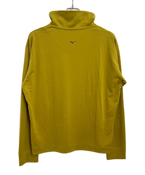 MARGARET HOWELL（マーガレットハウエル）MARGARET HOWELL (マーガレットハウエル) MIZUNO (ミズノ) ハーフジップスウェット イエロー サイズ:Lの古着・服飾アイテム