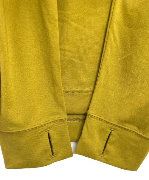 MARGARET HOWELL（マーガレットハウエル）MARGARET HOWELL (マーガレットハウエル) MIZUNO (ミズノ) ハーフジップスウェット イエロー サイズ:Lの古着・服飾アイテム
