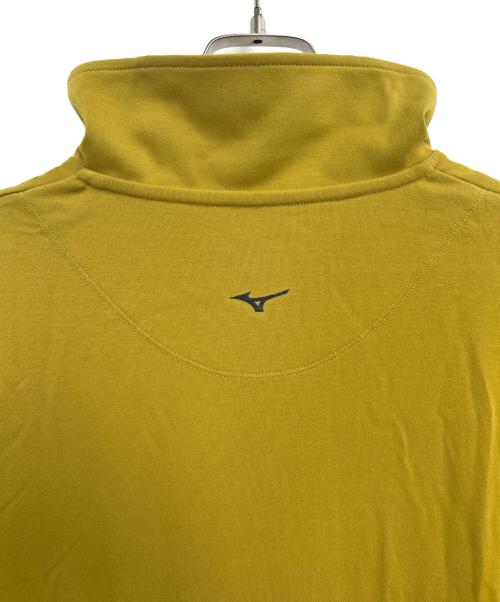 MARGARET HOWELL（マーガレットハウエル）MARGARET HOWELL (マーガレットハウエル) MIZUNO (ミズノ) ハーフジップスウェット イエロー サイズ:Lの古着・服飾アイテム