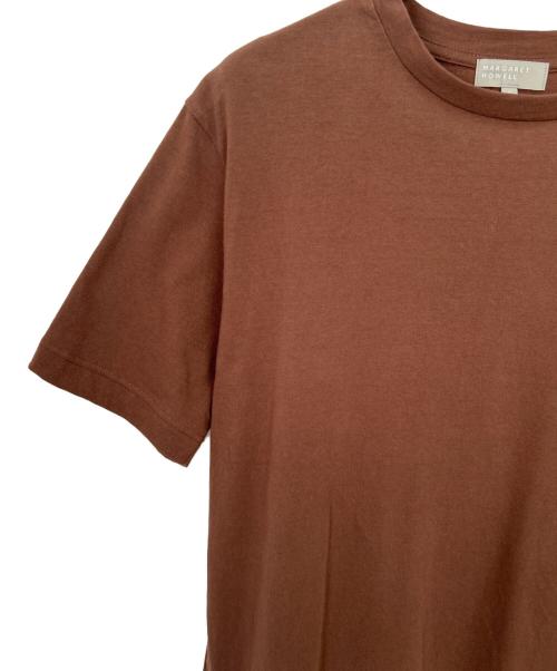 MARGARET HOWELL（マーガレットハウエル）MARGARET HOWELL (マーガレットハウエル) 半袖カットソー ブラウン サイズ:Lの古着・服飾アイテム