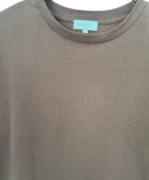 MARGARET HOWELL（マーガレットハウエル）MARGARET HOWELL (マーガレットハウエル) 半袖カットソー ブラウン サイズ:Lの古着・服飾アイテム